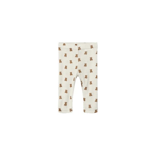 LIL' ATELIER Turtledove Melange Nalu Wool Leggings