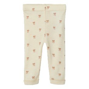 LIL' ATELIER Turtledove Melange Nalu Wool Leggings