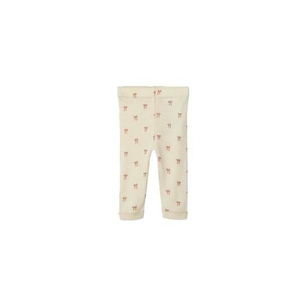 LIL' ATELIER Turtledove Melange Nalu Wool Leggings