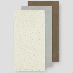 LIL' ATELIER Turtledove Pigeonsep Fergie 3 Pack Stofbleer