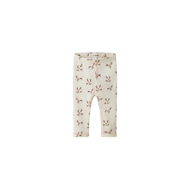 LIL' ATELIER Turtledove Rose Layo Leggings