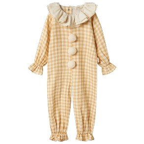 LIL' ATELIER Turtledove Taos Taupe Karo Clown Costume