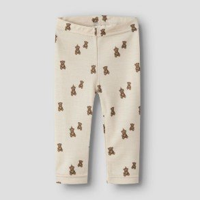 LIL' ATELIER Turtledove Teddy Wool Leggings