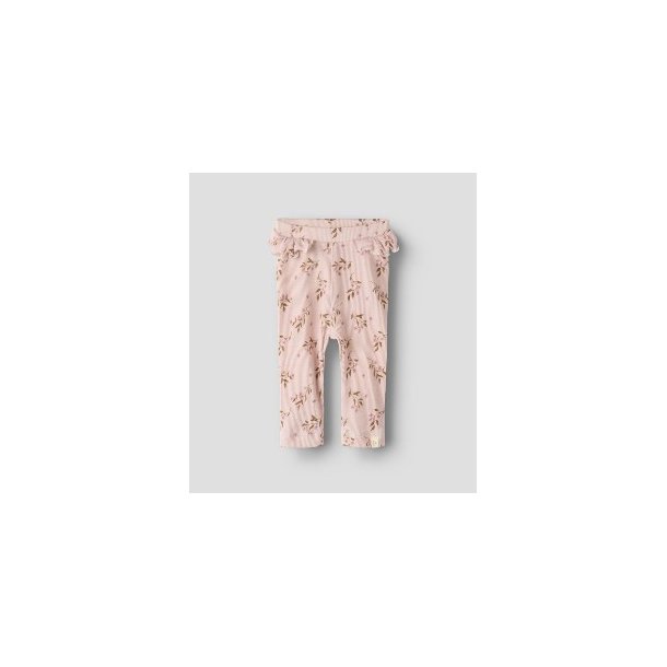 LIL' ATELIER Violet Flowers Gavo Leggings