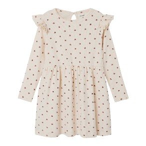 LIL' ATELIER Whitecap Gray Gago Kjole