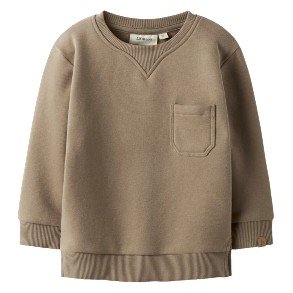 LIL' ATELIER Sepia Tint London Sweat Bluse