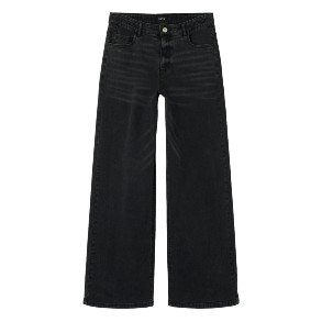 LMTD Black Denim Teppi Wide Pants