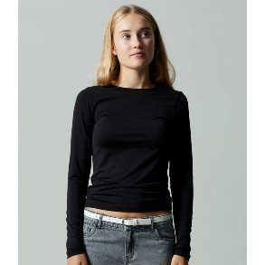 LMTD Black Dinci Bluse