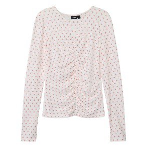 LMTD Bright White Cia Bluse