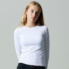 LMTD Bright White Dinci Bluse