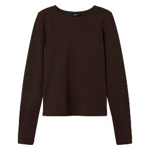 LMTD Chocolate Brown Rovas Bluse