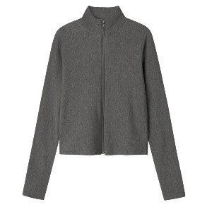 LMTD Dark Grey Melange Onja Cardigan