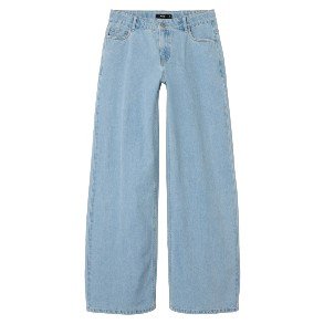 LMTD Light Blue Izza Wide Jeans