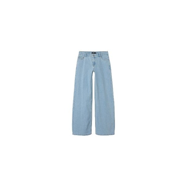 LMTD Light Blue Izza Wide Jeans