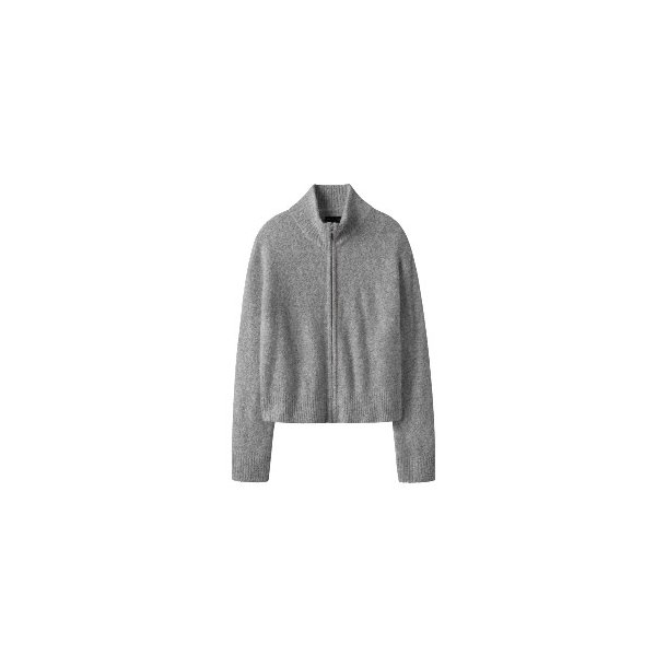 LMTD Light Grey Melange Riaa Strik Cardigan