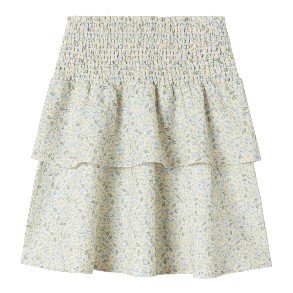 LMTD White Alyssum Blue Hailys Skirt