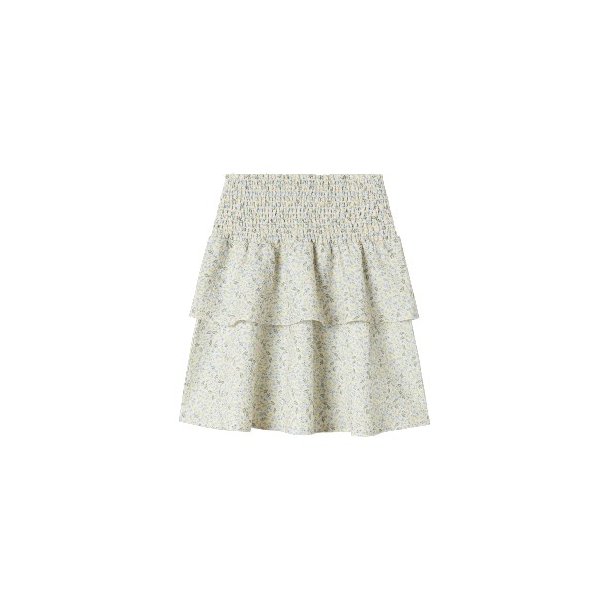 LMTD White Alyssum Blue Hailys Skirt