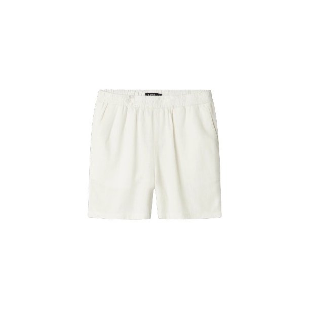 LMTD White Inen Shorts