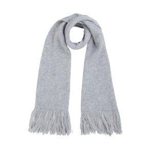 MADS NRGAARD Light Grey Melange Alana Uld Trklde