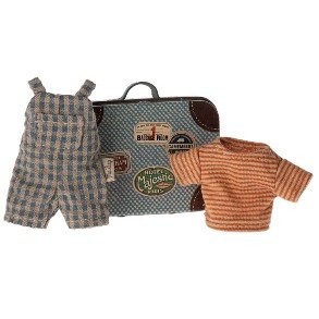 MAILEG Big Brother Overalls And Shirt Suitcase