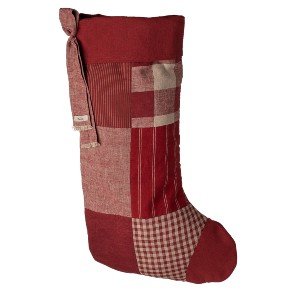 MAILEG Check Christmas Stocking