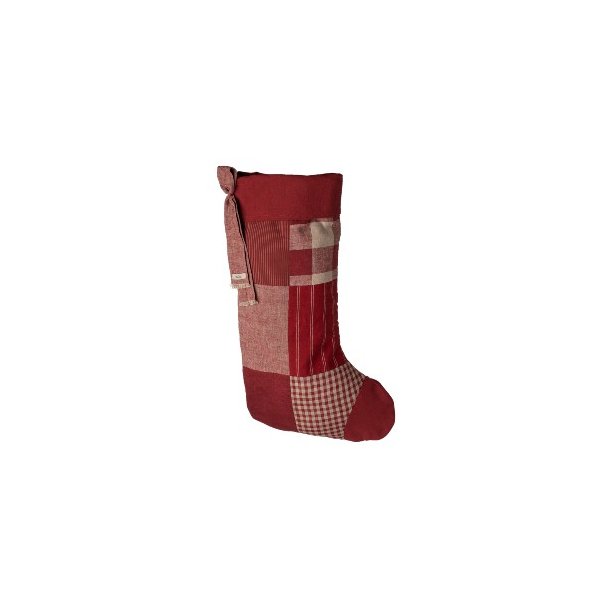 MAILEG Check Christmas Stocking