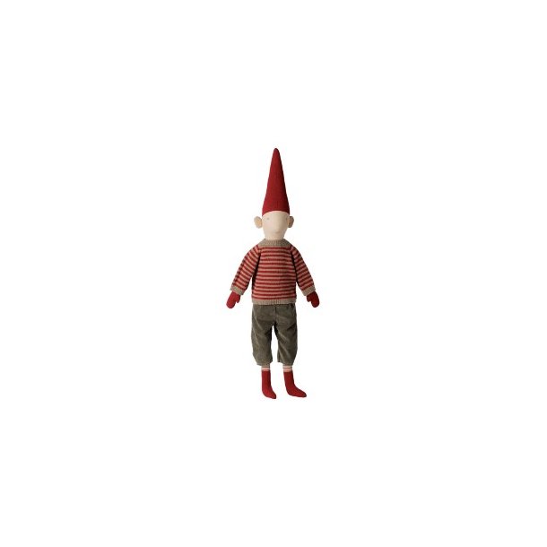 MAILEG Christmas Boy Striped Knitted Sweater Size 5