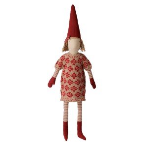 MAILEG Christmas Girl Knitted Flower Size 5