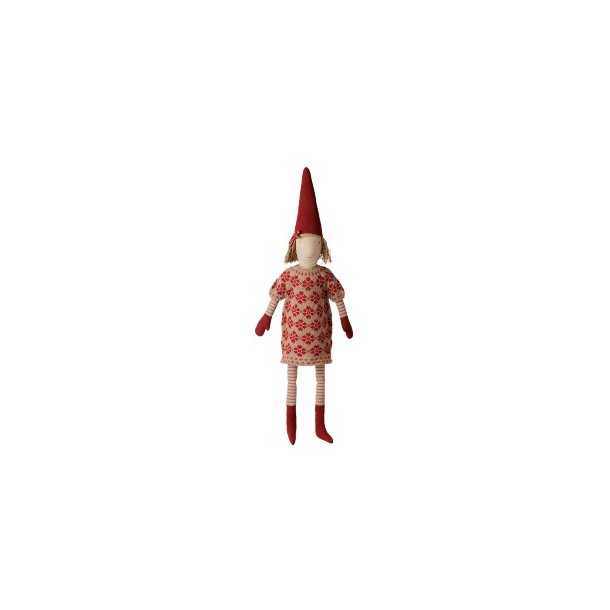 MAILEG Christmas Girl Knitted Flower Size 5