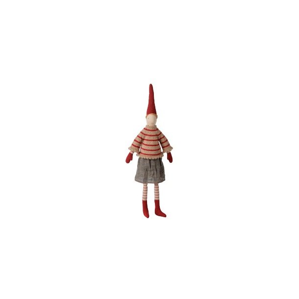 MAILEG Christmas Girl Striped Knitted Sweater Size 3