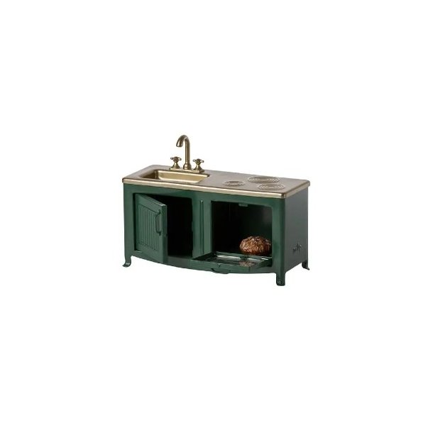 MAILEG Dark Green Mouse Kitchen