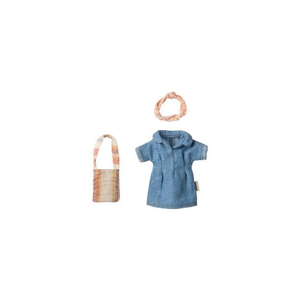 MAILEG Dress And Bag Mum Mouse