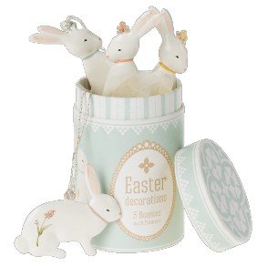MAILEG Easter Bunny Ornaments