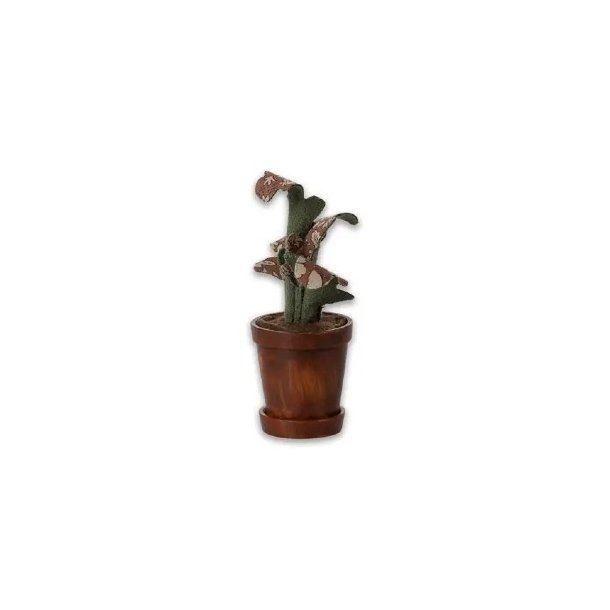MAILEG Flower Pot With Plant