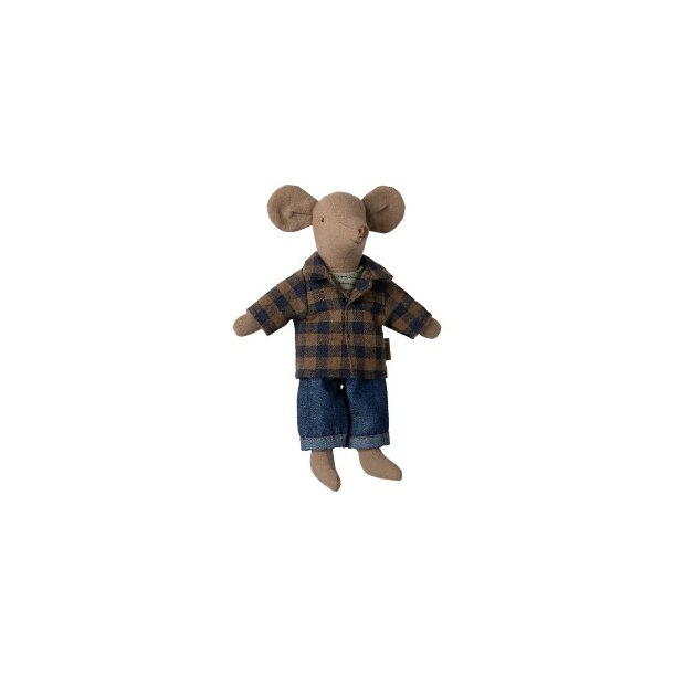 MAILEG Light Brown Dad Mouse