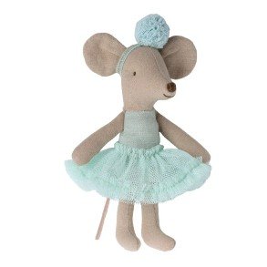 MAILEG Light Mint Ballerina Little Sister Mouse