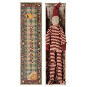 MAILEG Long Legged Pixy In Matchbox