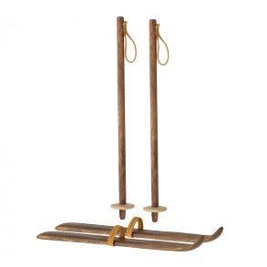 MAILEG Mom And Dad Ski Poles Set