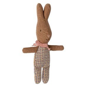 MAILEG My  Blue Check  Rabbit