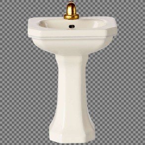 MAILEG Off White Mouse Bathroom Sink