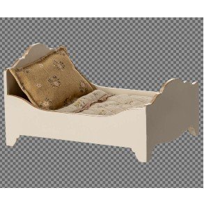 MAILEG Off White Mouse Bed