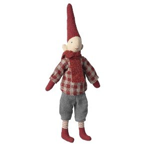 MAILEG Pixy Size 1 Red Shirt Christmas Boy