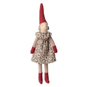 MAILEG Pixy Size 1 Winter Mint Dress Christmas Girl