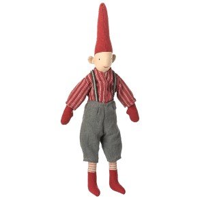 MAILEG Pixy Size 2 Red Shirt Christmas Boy