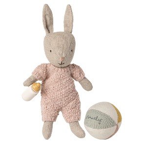 MAILEG Rose Micro Rabbit Set