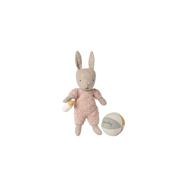 MAILEG Rose Micro Rabbit Set