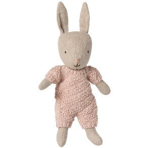 MAILEG Sand Rose Knitted Micro Rabbit