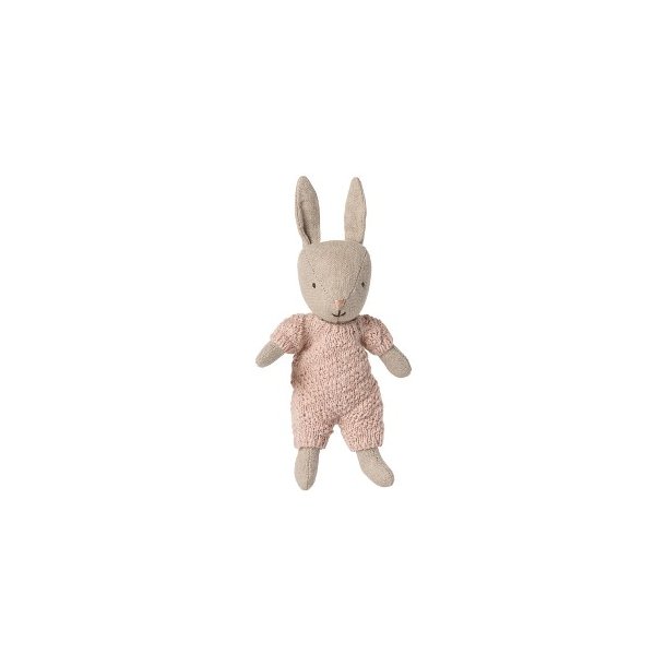 MAILEG Sand Rose Knitted Micro Rabbit