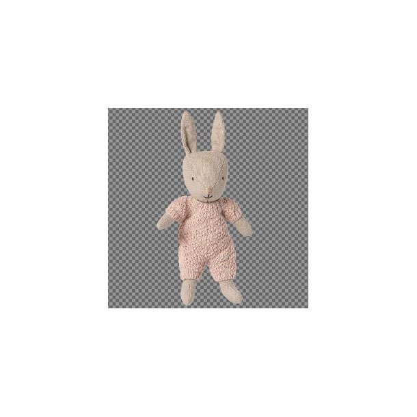 MAILEG Sand Rose Knitted Micro Rabbit