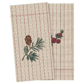 MAILEG Small Brindille De Noel Servietter